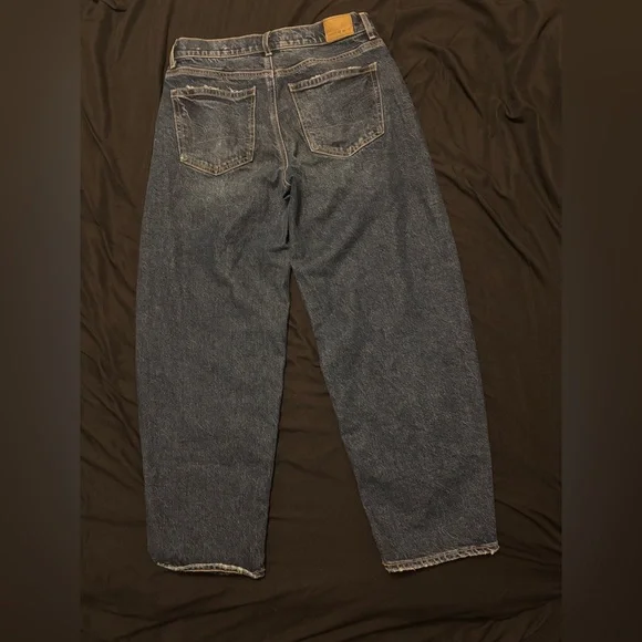 American Eagle Outfitters Barrel Fit Blue Jeans - Picture 5 of 5